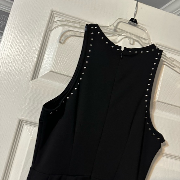NWT Mossimo Black Studded Fit and Flare Skater Dress - Picture 9 of 14